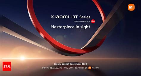 xiaomi 13t release date